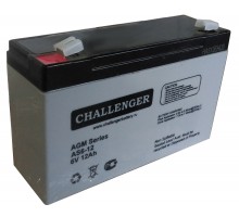 Акумуляторна батарея Challenger AS 6-12, 6В, 12Ач, AGM